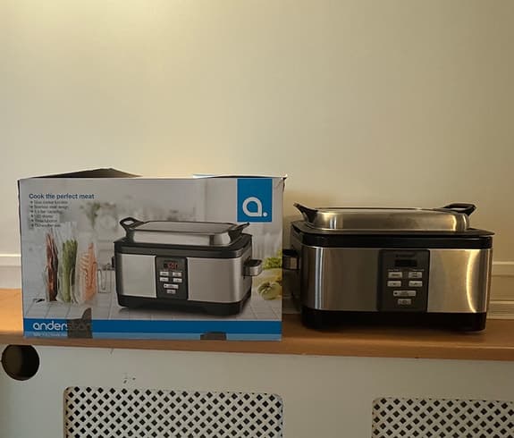 Flyttförsäljning -Gjutjärnsgryta & Andersson Slow Cooker