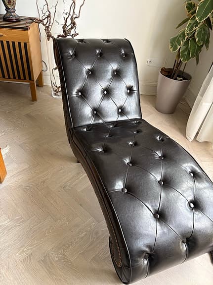 Elegant Chesterfield schäslong