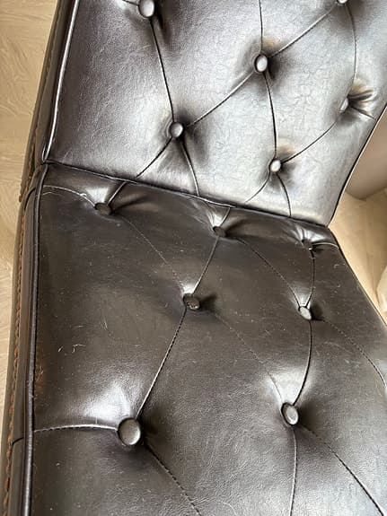 Elegant Chesterfield schäslong