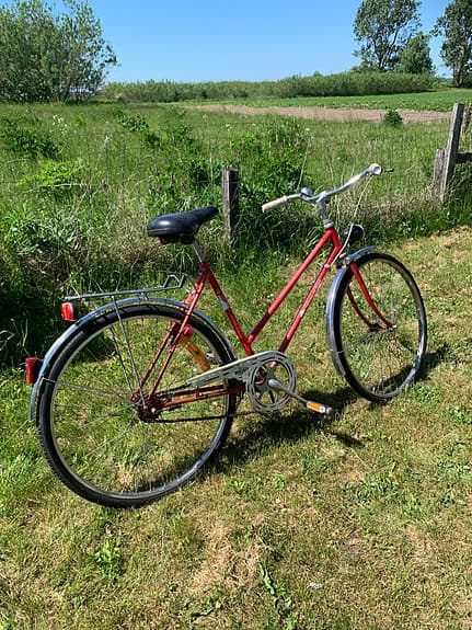 Crescent och Monark damcyklar 3-växlade
