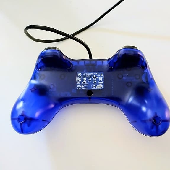 Logitech Precision spelkontroll blå