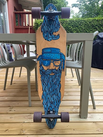 Madrid longboard