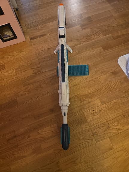 Nerf X-Shot skumgevär vitt/blått