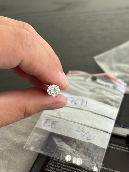 Naturlig Diamant 1 carat