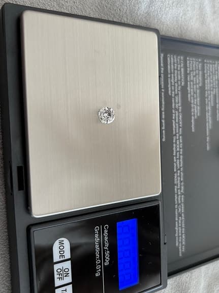 Naturlig Diamant 1 carat