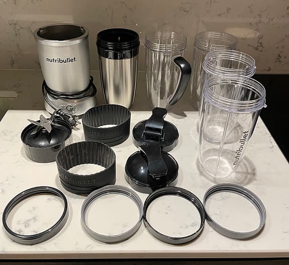 NutriBullet 1200W blender + 14 tillbehör