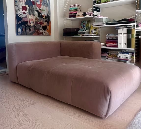 Layered Cecco soffa och lounge chair