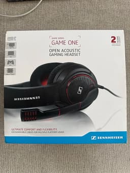 Sennheiser Game One öppet gamingheadset med mikrofon