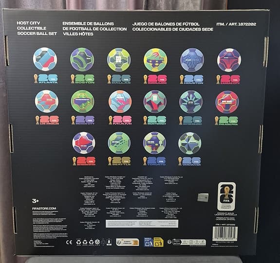 FIFA World Cup 26™ Host City fotbollsset