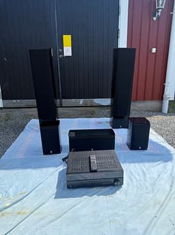 Yamaha 5.0 Surroundsystem + Receiver – NS-777 / NS-C444 / NS-333