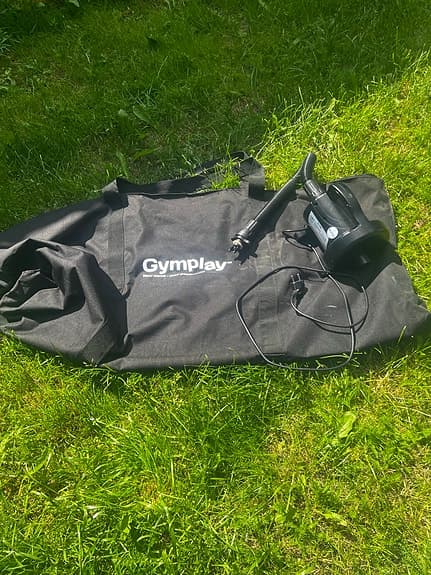 Gymplay Airtrack-paket (2 st mattor + pump + väska)