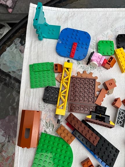 LEGO Super Mario och luigi blandade delar och figurer