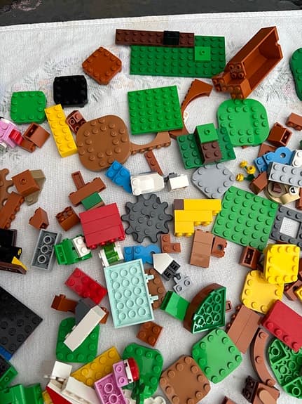 LEGO Super Mario och luigi blandade delar och figurer