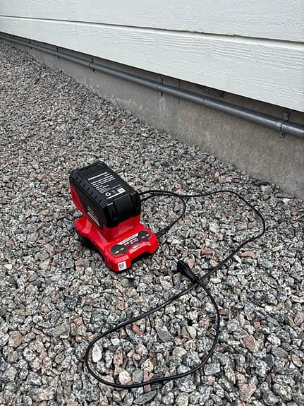 Batteridriven gräsklippare Powerworks