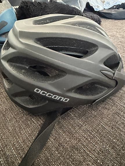 Inmold cykelhjälm 58–61 cm blå