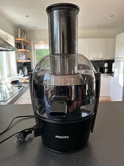 Philips juicepress svart