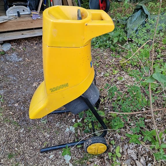 Stiga Bio Max kompostkvarn / flismaskin gul