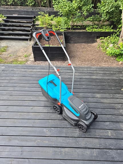 Gardena elektrisk gräsklippare