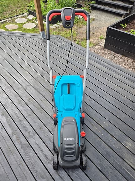 Gardena elektrisk gräsklippare