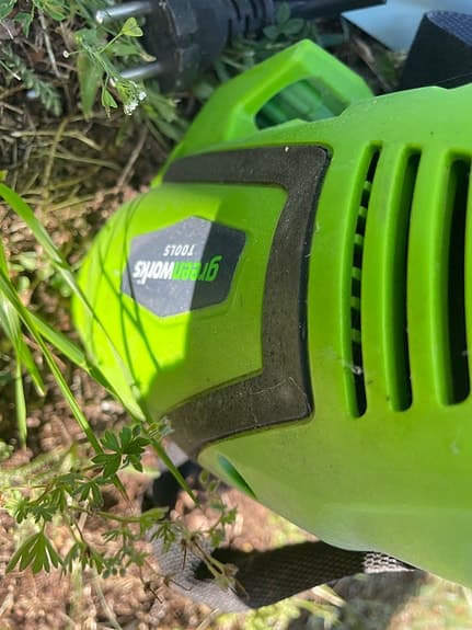 Green World Tools  grästrimmer grön