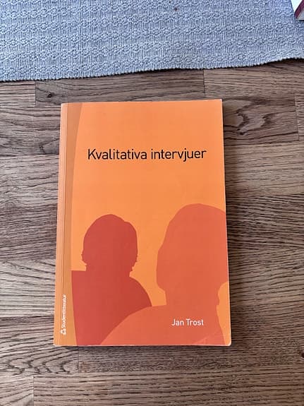 Kvalitativa intervjuer kursbok i sociologi