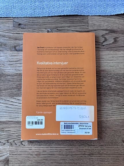 Kvalitativa intervjuer kursbok i sociologi