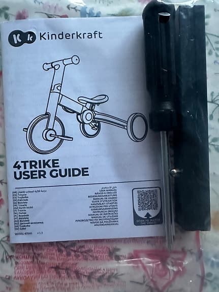 Kinderkraft 4Trike trehjuling rosa