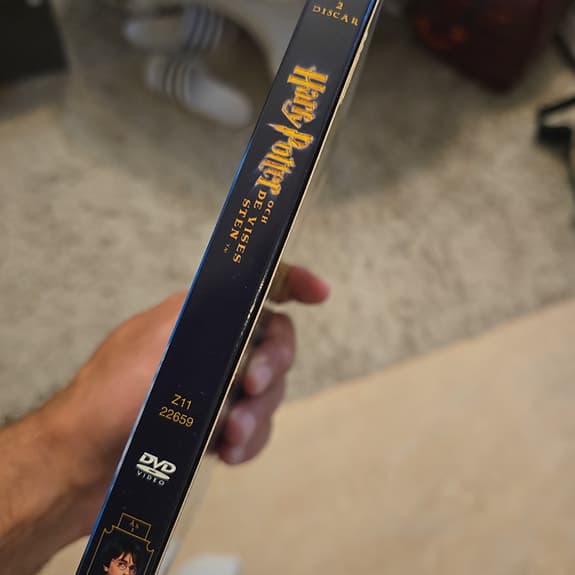 Harry Potter och de vises sten DVD