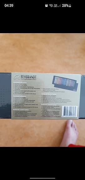Rembrandt Soft Pastels set 15 färger