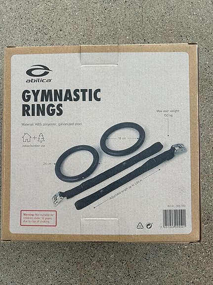 HELT NYA: Gymnastic Rings - romerska ringar Abilica