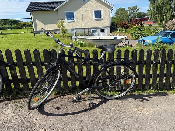 Tunturi Prego herrcykel – finsk kvalitet, rullar fint
