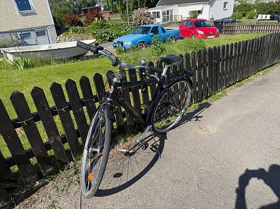 Tunturi Prego herrcykel – finsk kvalitet, rullar fint
