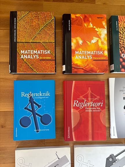 Kurslitteratur LiU, Maskinteknik