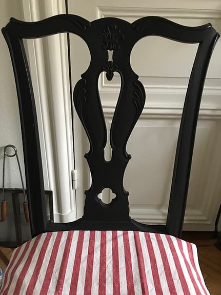 4 Chippendale-stolar