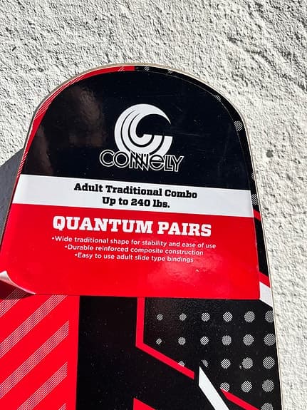 Connelly Quantum Pairs vattenskidor röd/svart