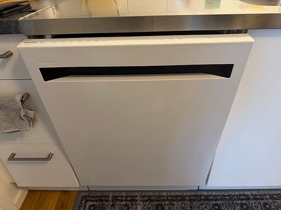 Hisense integrerad diskmaskin helintegrerad vit. HISENSE HDU9673W DISKMASKIN VI