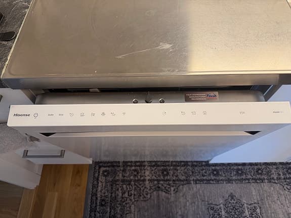 Hisense integrerad diskmaskin helintegrerad vit. HISENSE HDU9673W DISKMASKIN VI