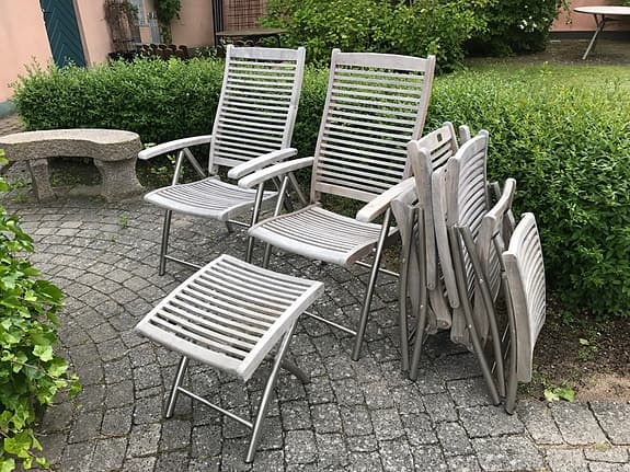 Landmann Somerset trädgårdsstolar i teak