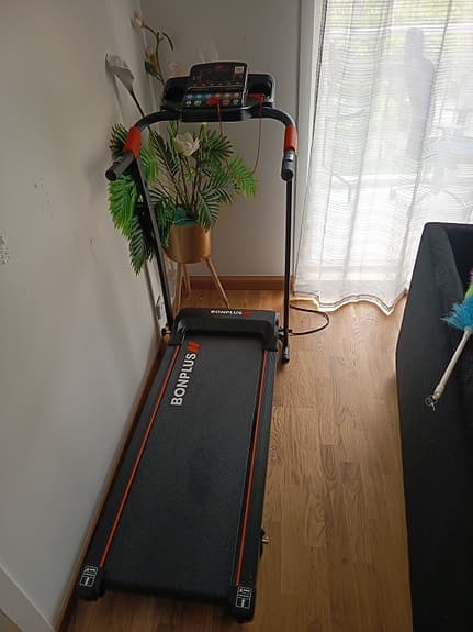 Bonplus löpband svart