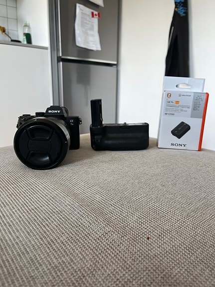 Sony a7iii med tamron 28-75 f/2.8 & batterigrepp