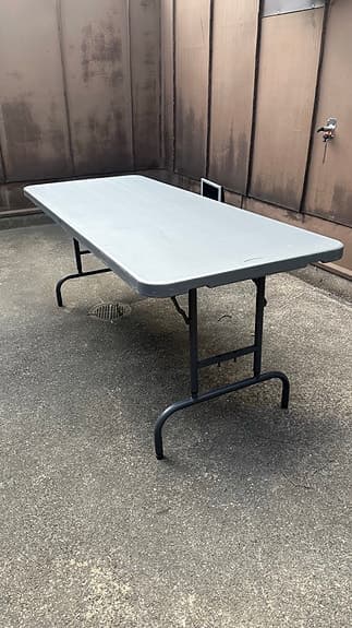 Zown klappbord hopfällbart bord grått