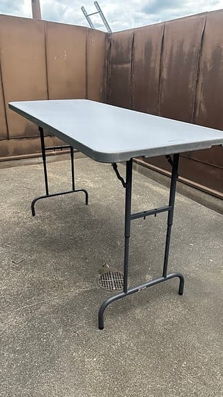 Zown klappbord hopfällbart bord grått