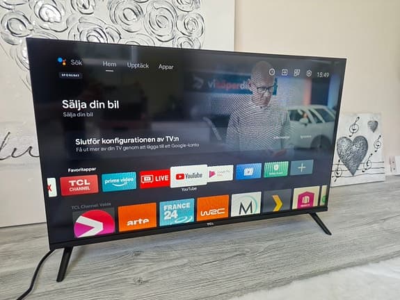 TCL 32S5400AF 32” Full HD Smart-TV med inbyggd Chromecast – som ny