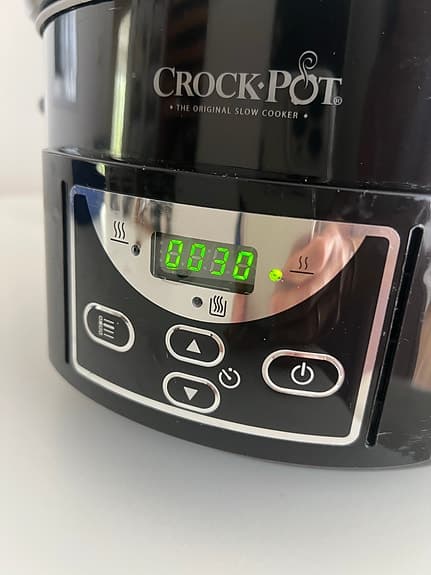 Crock-pot slow cooker SCCPRC507B (svart)
