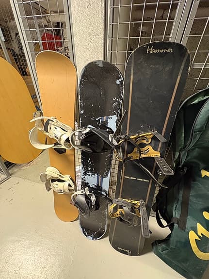 Säljer tre stycken snowboard