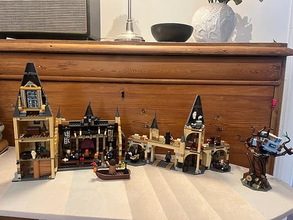 Lego Harry Potter Hogwarts slott med figurer