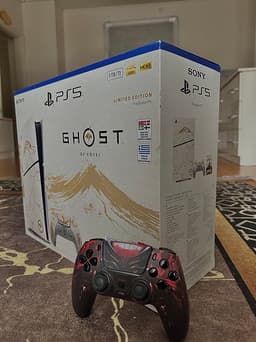 PS5 Slim – Ghost of Yōtei Limited Edition + Custom Controller