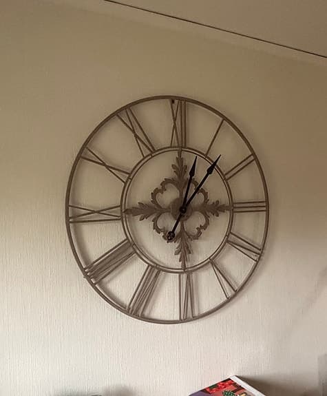 Mio väggklocka metall