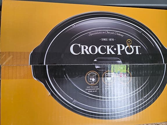 Slowcooker i nyskick i kartong