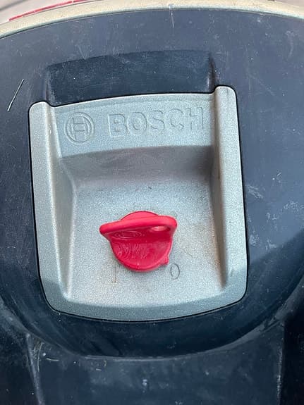 Bosch Rotak batterigräsklippare grön